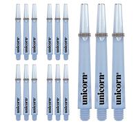 Unicorn Gripper 3 Mirage Arbre, Filetage Moyen, Lot de 5 Unisexe, Bleu, Medium-44.2mm