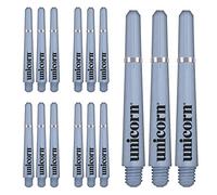 Unicorn Tiges de fléchettes Gripper 4 | Polycarbonate Durable | Moyen 41 mm | Bleu | 15 tiges