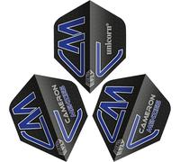 Unicorn Ultrafly Ailettes de fléchettes Unisexe, Bleu/Noir, Standard Plus