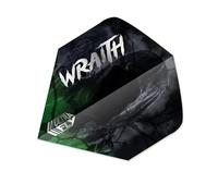 Unicorn Ultrafly Ailettes de fléchettes Unisexe, Noir et Vert, Standard Plus