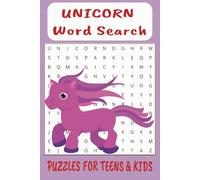 Unicorn Word Search Puzzle Book: Word Searches with Easy to Read Print About unicorns, Horses, Horseback Riding and more| 6x9 inches, 110 pages|50 + ... Gift for Vacations, Holidays and Free Time