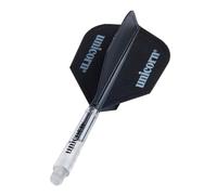 Unicorn X-Flight Fléchettes Unisexe, Noir, Taille Unique