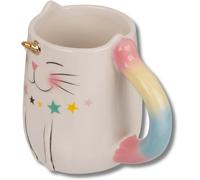 Unicorncat Tasse 3d 380 Ml Et Anse Arc-En-Ciel ¿ Tasse Licorne Chat Pour Fille ¿ Jolie Tasse Licorne ¿ Tasse À Café Pour Femme ¿ Tasse À Vin Chaud Pour Les Amoureux Des Animaux