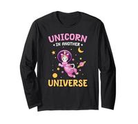 Unicorne D’Un Autre Univers Fantaisie Cosmique Animée Manche Longue