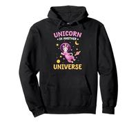 Unicorne D’Un Autre Univers Fantaisie Cosmique Animée Sweat à Capuche
