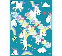 Unicornio Libro De Colorear: Hermosa Colección De 100 Ilustraciones De Unicornios Para Horas De Diversión!