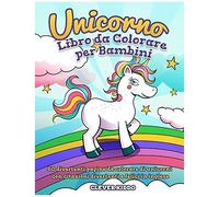 Unicorno Libro Da Colorare Per Bambini