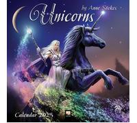 Unicorns By Anne Stokes Wall Calendar 2025 (Art Calendar)