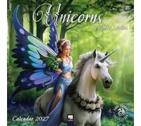 Unicorns by Anne Stokes Wall Calendar 2027 (Art Calendar)