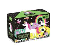 Unicorns Glow-In-The-Dark Puzzle by Mudpuppy [Gift/Card] NEUF
