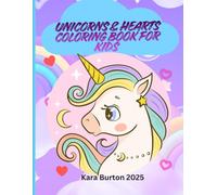 Unicorns & Hearts Coloring Book for Kids
