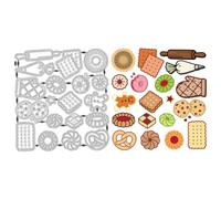 UNICRAFTALE 19 Pièces Découpoirs Biscuits Acier Carbone Poinçons de Découpe Pochoirs de Gaufrage pour Cartes Scrapbooking DIY Album Photo Journal Décoration Artisanat