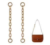 UNICRAFTALE 2Pc 21cm Chaîne Allonge Sac Bronze Antique Dragonne Réglable Chaîne Métallique Câble Accessoire Extenseur Attache Sac Avec Mousquetons Métalliques Pour Création Artisanale