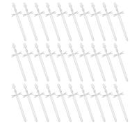 UNICRAFTALE 30Pcs Pendentiiques Épée Métal 89mm de Long Charmes Poignard Argent Charmes Épée Punk Charme Signet Charme Collier Métal pour Fabrication de Bracelets Bijoux DIY