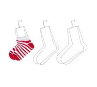 UNICRAFTALE 6Pcs Cintre de Séchage Acier Inoxydable pour Chaussettes 3 Tailles Bloque Chaussette pour Un Séchage Rapide et Une Présentation des Chaussette Tricotées à la Main et au Crochet