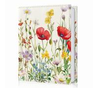 UNICRAFTALE Album Photo Livret Mémoire 28 Pages Couverture Cuir Petit Livre Photos pour Anniversaire Famille Mariage Diplôme 17x14 cm