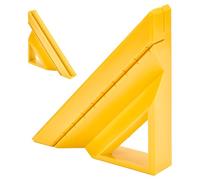 UNICRAFTALE Coupe Carrelage Doré pour Plinthes Angle de 45 Degrés Outil de Coupe de Bordure 19x19 cm Manuel en Plastique ABS pour Coupe Onglet Carreau Scie Humide Crédence Salle de Bain Coin Cuisine