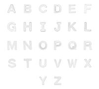 UNICRAFTALE Environ 104 pièces 26 Styles 304 Breloque Acier Inoxydable Conception de Personnalité de Découpe Laser pour la Fabrication de Bracelets Pendentif Bijoux