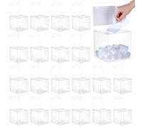 UNICRAFTALE Lot De 25 Boîtes De Vote Transparentes Boîtes De Collecte