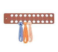 UNICRAFTALE Porte Fil à Broder 20 trou en Bois Organiseur de Fil à Broder Bobine de Fil à Broder Porte Fil en Carton Accessoire de Point de Croix pour le Rangement de la Couture DIY
