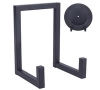 UNICRAFTALE Support De Stockage pour Disques Vinyle en Fer Noir Mat Rack De Magazines 15.2x14.3x20.3 cm étagère Verticale pour Présentation D'albums Organisateur Modulaire Rectangle Kit Extensible
