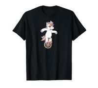Unicycle Unicyclist Vélo Licorne Artiste Cirque T-Shirt