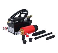 Unidad hidráulica de 22 t, con bomba hidráulica neumática, 13 pzs.