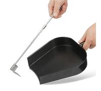 Unidanho Ustensile à cendres pour barbecue avec tisonnier et bac à cendres pour grand œuf vert, Komado Joe et autres poêles à charbon Kamado