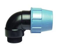 Unidelta PE Coude 20mm x 3/4" AG Raccord coudé 90° résistant aux UV Eau potable