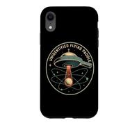 Unidentified Flying Paddle: Retro Table Tennis UFO Coque pour iPhone XR