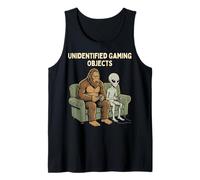 Unidentified Gaming Objects Bigfoot Alien Video Games Débardeur