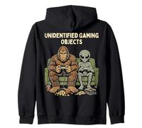 Unidentified Gaming Objects Bigfoot Alien Video Games Sweat à Capuche