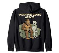 Unidentified Gaming Objects Bigfoot Alien Video Games Sweat à Capuche