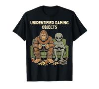 Unidentified Gaming Objects Bigfoot Alien Video Games T-Shirt