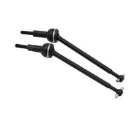 UnifearPro 2 Pièces RC Car Drive Shaft Ensemble de Cardans En Acier pour de Véhicule RC Compatible avec Modèles 1/12 Adapté pour Loisirs Réparation, Cvd avant