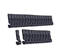 UnifearPro 30 Clips de Sécurité pour Casque et Lampe Frontale - Crochets de Fixation Pratiques pour Phares