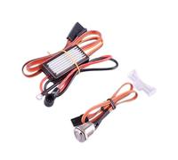 UnifearPro Allumage de Moteur RC Multifonctionnel avec éclairage Intégré et Tête Chauffante Innovante, Compatible avec Avions et Drones, Universal L Type
