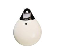 UnifearPro Ballon Gonflable Boxe en PVC avec Forme Larme pour Pratique Boxe et Exercices Conditionnement Physique Adapté aux Adultes, Blanc, A4 D55CM 71CM