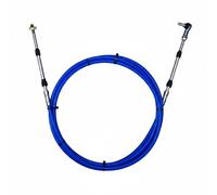 UnifearPro Câble de Commande Marin Câble d'Accélérateur Bateau Câble de Changement de Vitesses Double Levier Acier Inoxydable Conçu pour Milieu Marin Adapté à, 12M