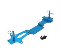 UnifearPro Carte Secondaire RC Pièce Aluminium Plaque Métal Plateau Modification Accessoire Voiture Télécommandée Fonction Légèreté Compatible avec Collection Ré, Bleu