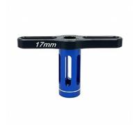 UnifearPro Clé Hexagonale Douille Outil Écrou Aluminium Léger Poignée Longue Pratique Convient Entretien Réparation Voiture RC Modélisme Garage Piste Atelier, Bleu Et Noir
