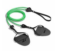 UnifearPro Cor d'exercice pour Nageurs avec Poignées Confortables et Résistance Équilibrée pour Développer la Puissance s Bras et l'Endurance pour Les Sportifs, Noir Vert, 50LB