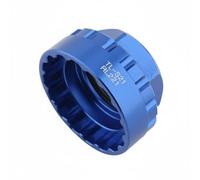 UnifearPro Crankset Remover Outil Démonte Pédalier Extracteur Clé Outil Boîtier de Pédalier Conception Stable avec Double Anneau Aluminium Anti-Usure Ajusté , Bleu