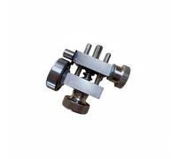 UnifearPro Embouchure Plat en Laiton Système de Réduction Réglable pour Instruments à Vent Outil Maintenance Saxophone Réparation pour Luthier Aluminium Portatif, TypeVisRonde