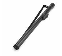 UnifearPro Étui de Billard Portable Sac Porte-Queue Housse Tube Fermeture Éclair Capuchon Arrondi Revêtement Similicuir Poche Zippée Bandoulière Résistante Adapté aux Déplacements Quotidiens Pratique