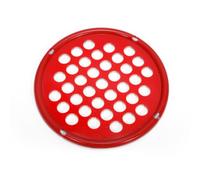 UnifearPro Forearm Grip Renforceur de Main Disque d'Exercice Écarteur de Doigts Anneau de Préhension en Silicone Conçu pour Force et Dextérité Adapté aux, Rouge, Élasticité Moyenne