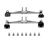 UnifearPro Front Kit Métal Ressort Feuille Pièces Essieu avant Fixation Rapide Installation Simple Accessoires Spare RC 1/14 Adapté Loisirs Passion M, suspension électrique