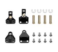 UnifearPro Front Kit Métal Ressort Feuille Pièces Essieu avant Fixation Rapide Installation Simple Accessoires Spare RC 1/14 Adapté Loisirs Passion M, Cosses