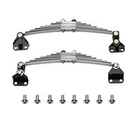 UnifearPro Front Kit Métal Ressort Feuille Pièces Essieu avant Fixation Rapide Installation Simple Accessoires Spare RC 1/14 Adapté Loisirs Passion M, suspension non motorisée