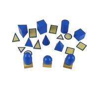 UnifearPro Géoméques Child-Cented Sensoriel Jeu Géoméques Bases en Bois J Éducatif pr Leçons Parent-Enfant, Style A